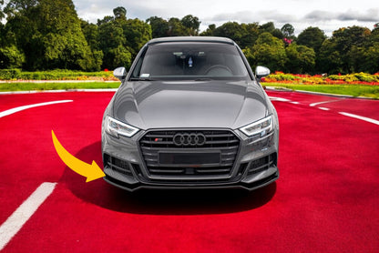 ⭐️Front Splitter V.1 Suitable For Audi S3 / A3 S-Line Sportback 8V Facelift⭐️