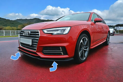 🔥Splitter anteriore V.2 adatto per Audi S4 / A4 S-Line B9🔥