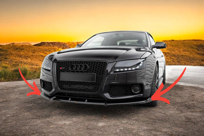 😎Front Splitter V.2 Suitable For Audi S5 / A5 S-Line 8T😎