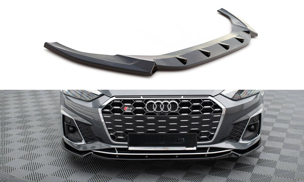 😍Splitter Anteriore V.2 ADatto Per Audi S5 / A5 S-Line F5 Facelift😍