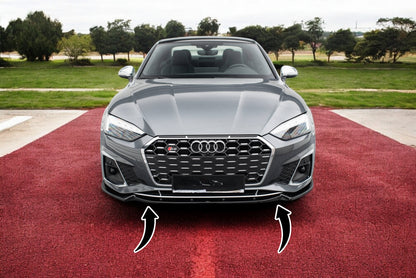 🔥Front Splitter V.2 suitable for Audi S5 / A5 S-Line F5 Facelift🔥