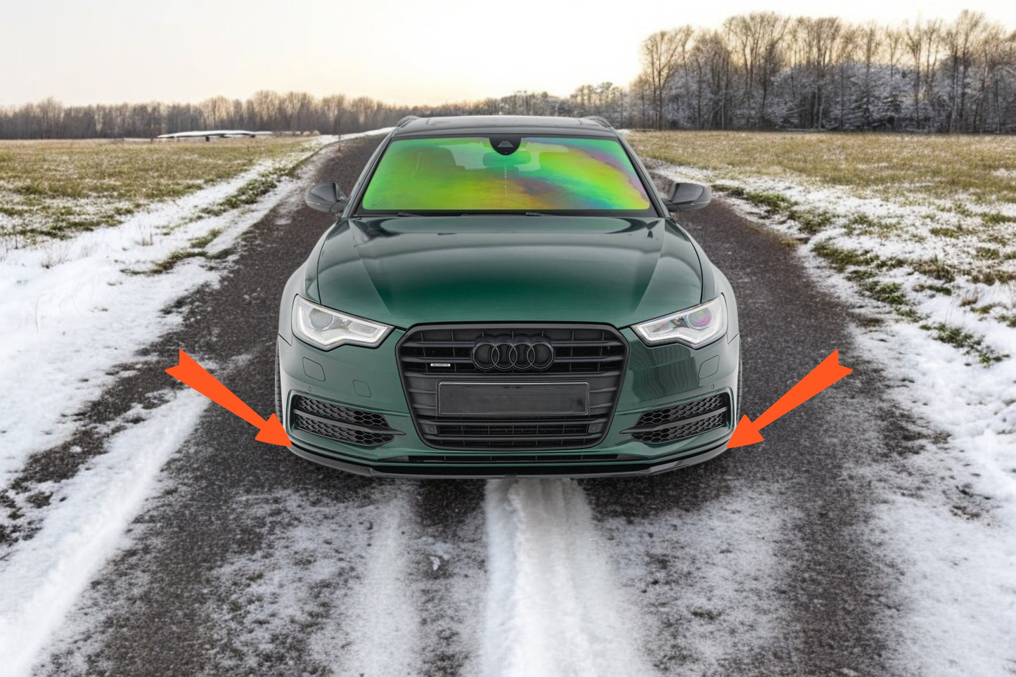 🔥Splitter Anteriore V.2 Adatto Per Audi S6/A6 S-Line🔥
