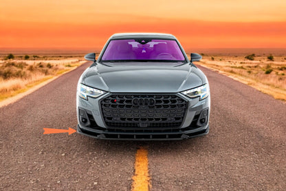 😎Splitter anteriore V.2 adatto per Audi S8 / A8 S-Line D5 Facelift😎