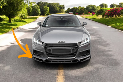 💥Splitter anteriore V.2 Adatto Per Audi TT S / S-Line 8S💥