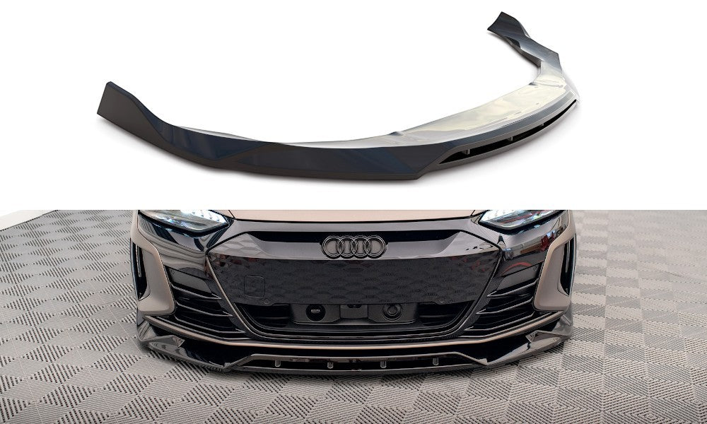 💯Splitter anteriore V.2 adatto per Audi e-Tron GT / RS GT Mk1💯