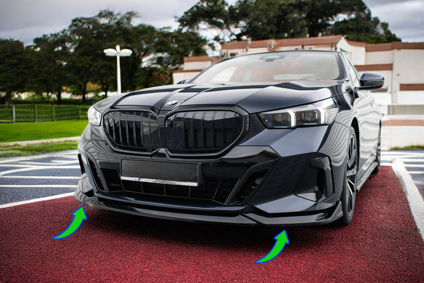 ⭐Splitter anteriore V.2 BMW 5 / i5 M-Pack G60⭐