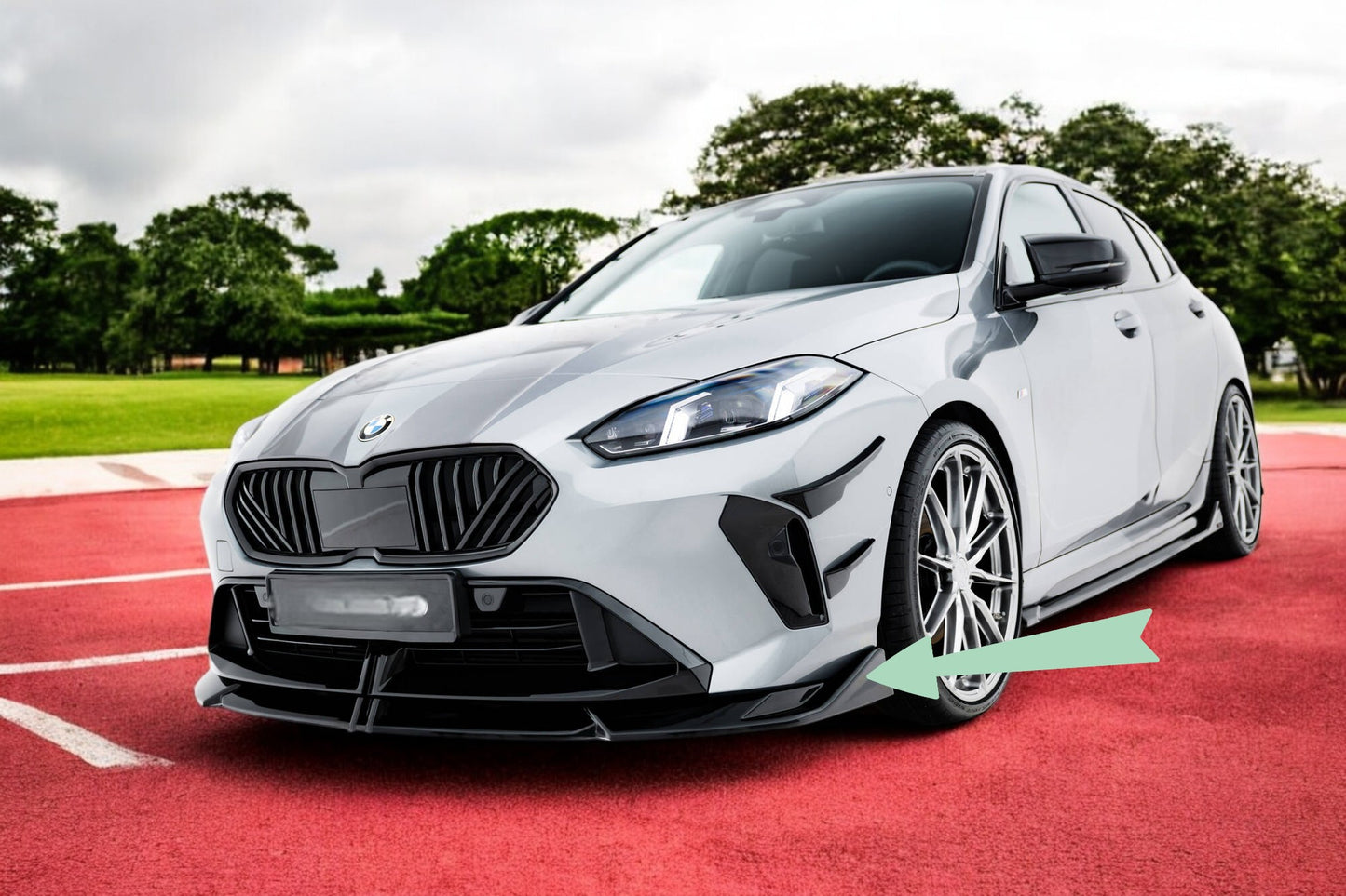 🔥Splitter Anteriore V.2 Adatto Per  BMW M135i F70🔥
