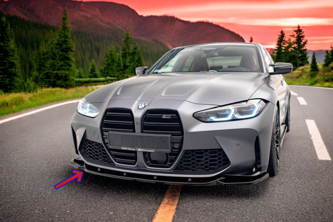 ⭐Splitter anteriore V.1 BMW M3 Berlina / Touring G80 / G81⭐