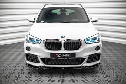 💫ART.8883 Splitter Anteriore V.2 per BMW X1 M-Pack F48 2015-2019💫