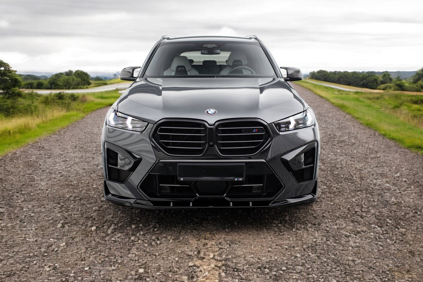 🔥Splitter Anteriore V.2 Adatto Per BMW X5 M F95 Facelift🔥