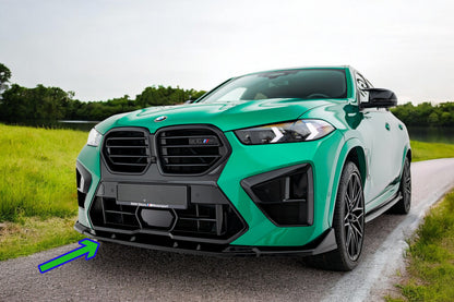 ⭐Splitter anteriore V.1 BMW X6 M F96 Facelift⭐