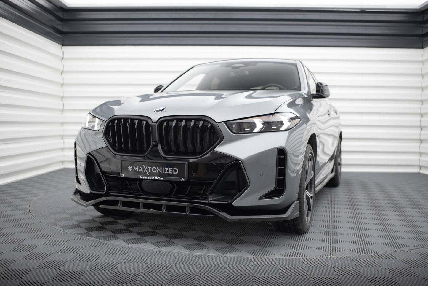 Splitter anteriore V.2 BMW X6 M-Pack G06 Facelift