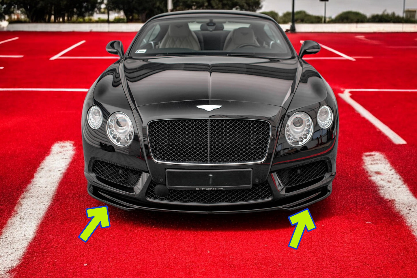 ✨Splitter anteriore V.2 Bentley Continental GT V8 S Mk2✨