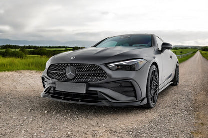 ⭐Splitter anteriore V.2 Adatto Per Mercedes-Benz CLE AMG-Line C236⭐
