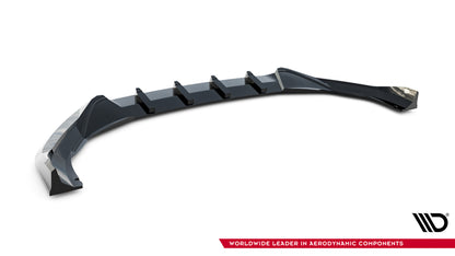 💫ART.9017 Splitter Anteriore Nero Lucido V.2 per Skoda Superb Mk4 2024+💫