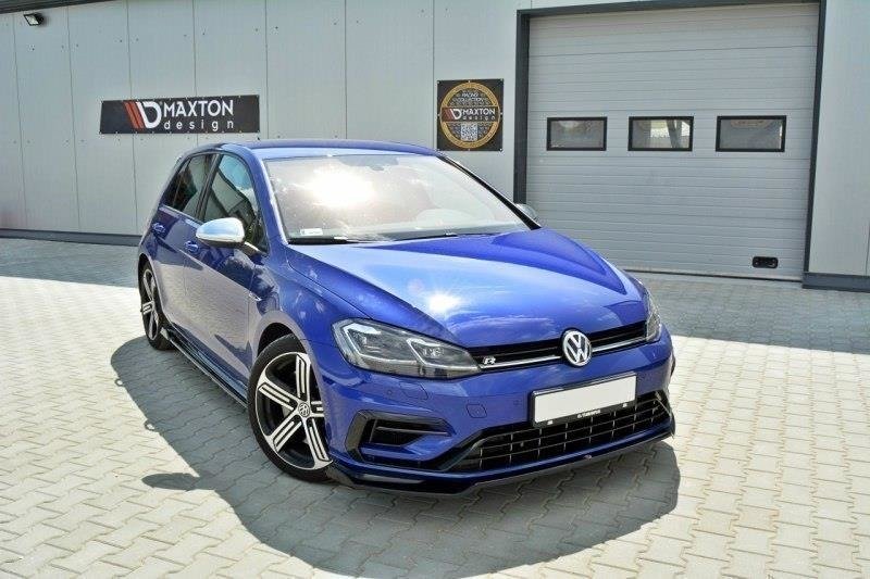 SPLITTER ANTERIORE V.2 adatto per VW GOLF 7 R / R-LINE FACELIFT 2017-2020