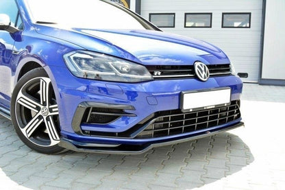 SPLITTER ANTERIORE V.2 adatto per VW GOLF 7 R / R-LINE FACELIFT 2017-2020