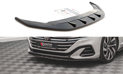 SPLITTER ANTERIORE V.2 ADATTO PER VOLKSWAGEN ARTEON R-LINE FACELIFT 2020-