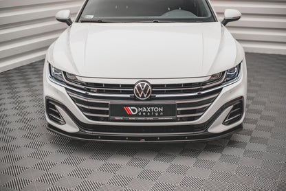 SPLITTER ANTERIORE V.2 ADATTO PER VOLKSWAGEN ARTEON R-LINE FACELIFT 2020-