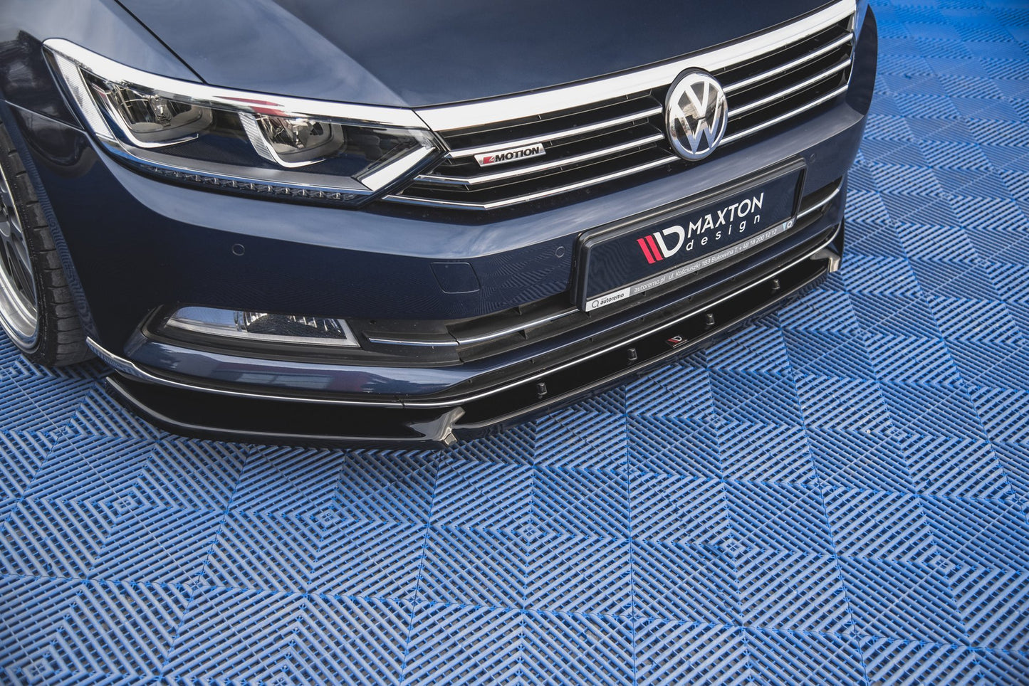 SPLITTER ANTERIORE V.2 adatto per VOLKSWAGEN PASSAT B8 2014-2019