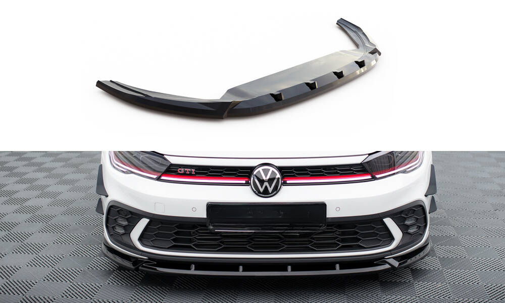 FRONT SPLITTER V.2 VOLKSWAGEN POLO GTI MK6 FACELIFT 