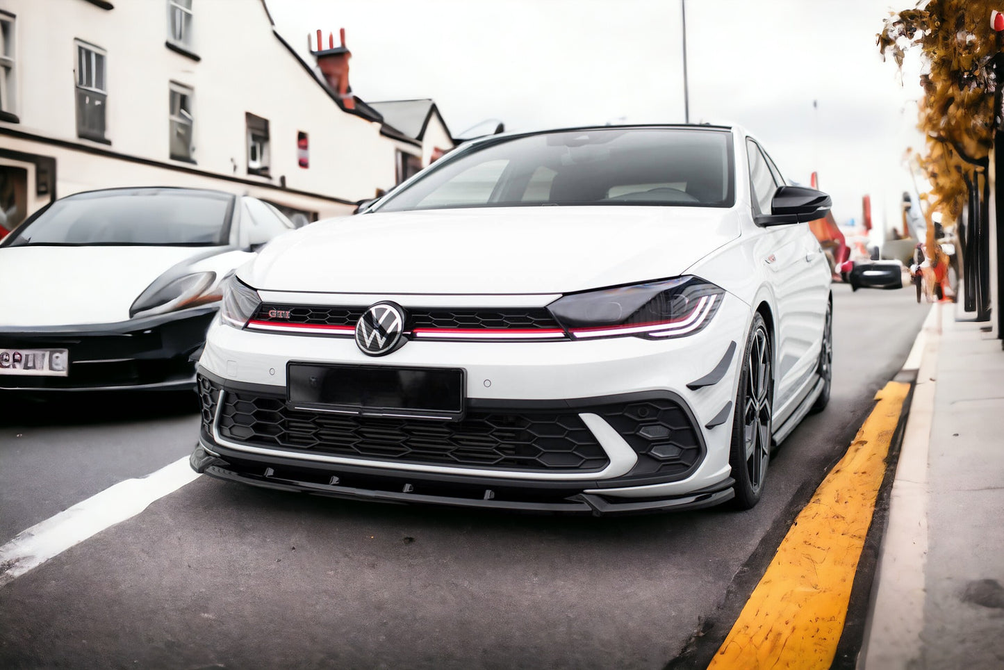 FRONT SPLITTER V.2 VOLKSWAGEN POLO GTI MK6 FACELIFT 