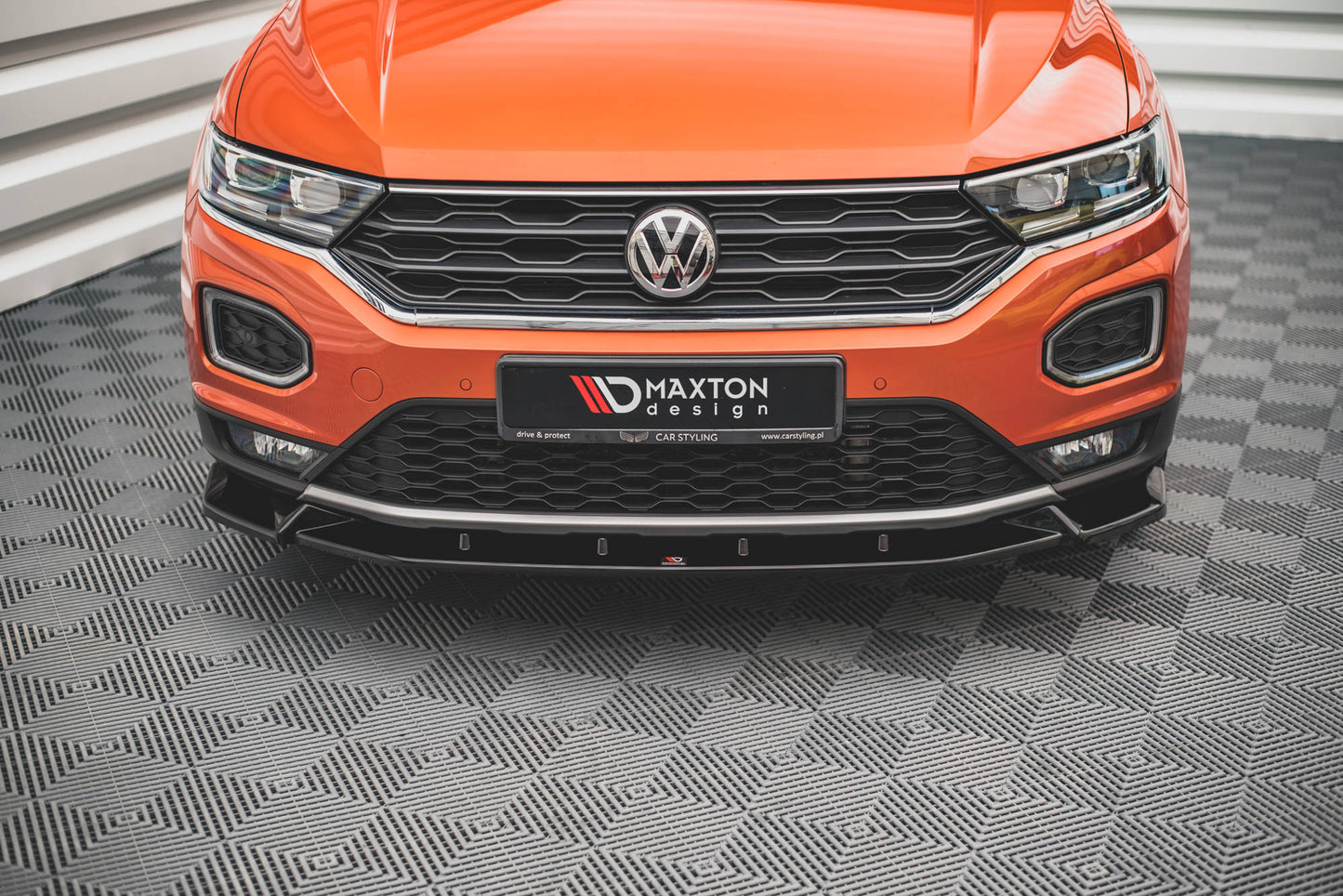 SPLITTER ANTERIORE V.2 adatto per VOLKSWAGEN T-ROC MK1