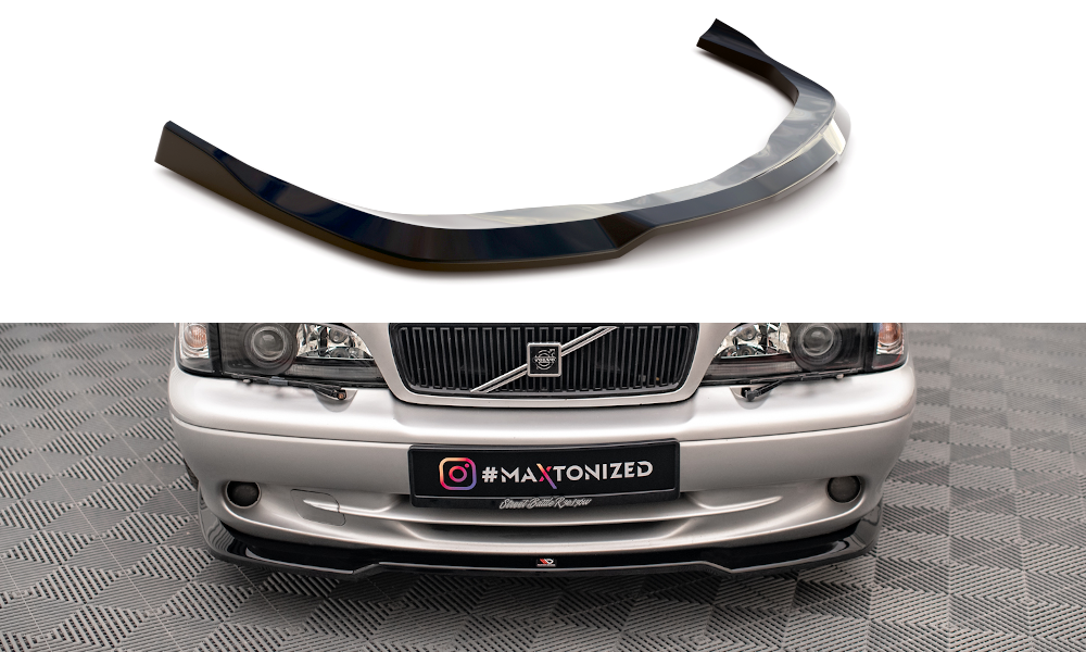 SPLITTER ANTERIORE adatto per V.2 VOLVO C70 MK1