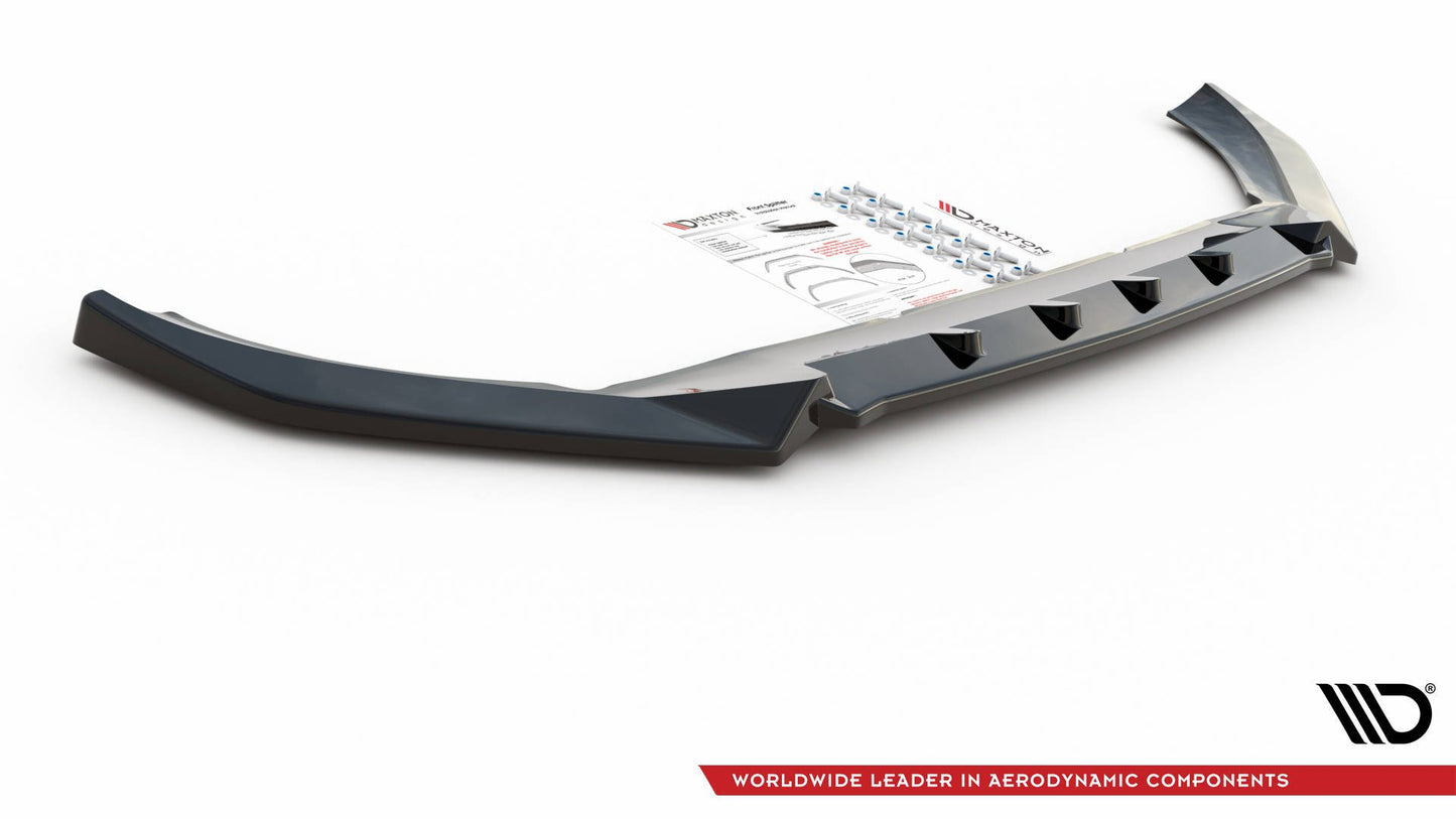 SPLITTER ANTERIORE adatto per V.2 VOLVO XC60 MK2 R-DESIGN 2017-2021