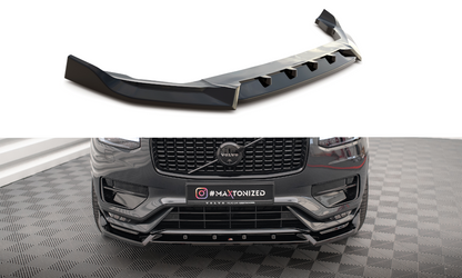 SPLITTER ANTERIORE adatto per V.2 VOLVO XC90 R-DESIGN MK2 FACELIFT  2019-