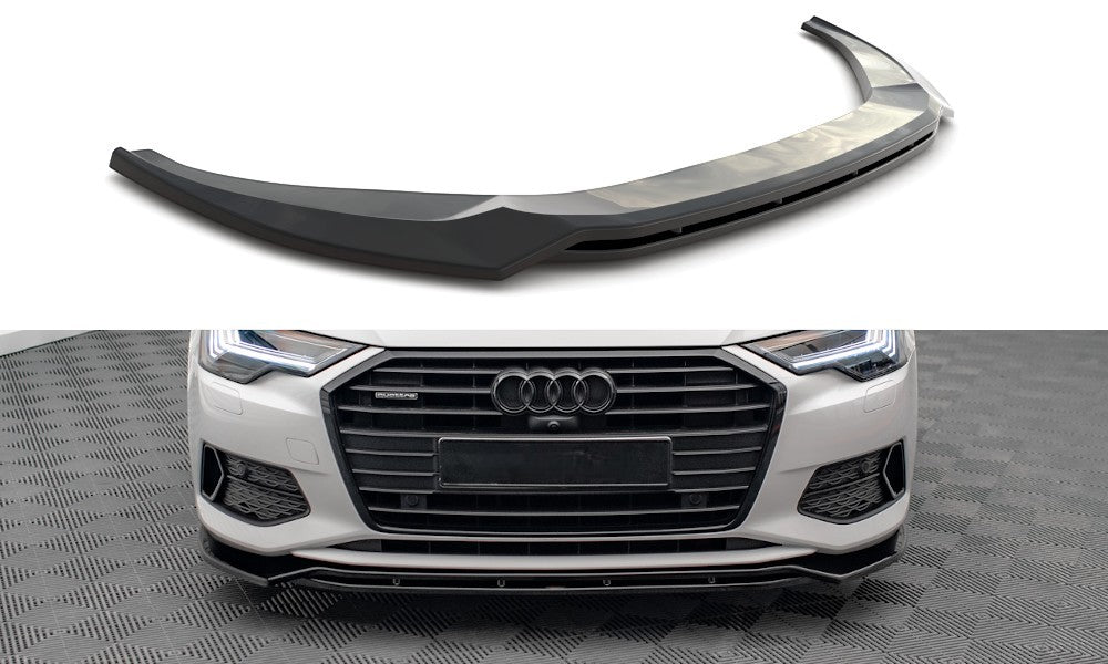 💯Splitter anteriore V.3 adatto per Audi A6 C8💯