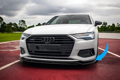 💯Splitter anteriore V.3 adatto per Audi A6 C8💯