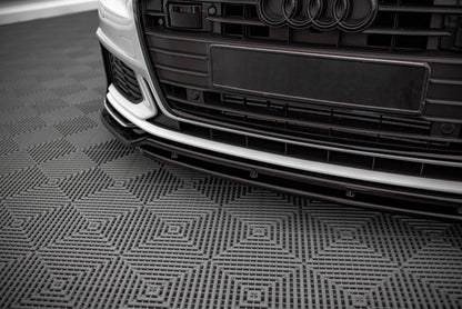 😍Splitter Anteriore V.3 Adatto Per Audi A6 S-Line / S6 C8 / C8 Facelift😍