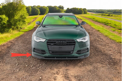 🔥Splitter anteriore V.3 adatto per Audi A6 S-line / S6 C7🔥