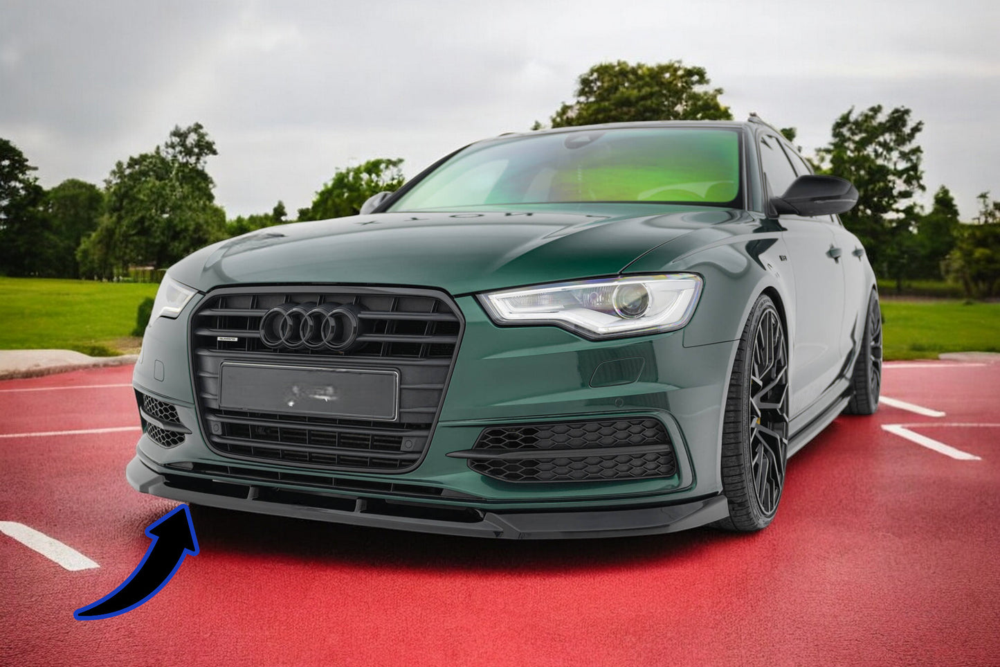 🔥Splitter anteriore V.3 Audi A6 S-line / S6 C7🔥