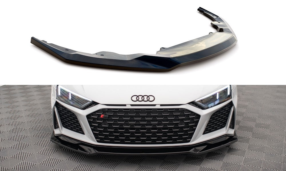 🌺Splitter anteriore V.3 adatto per Audi R8 Mk2 Facelift🌺