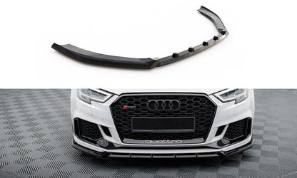 😎Splitter anteriore V.3 Adatto Per Audi RS3 Sedan 8V Facelift😎