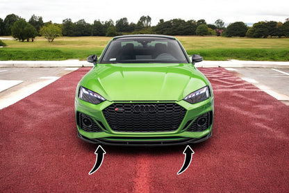 🔥Front splitter V.3 suitable for Audi RS5 F5 Facelift🔥