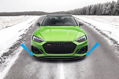 😍Splitter Anteriore V.3 Adatto Per Audi RS5 F5 Facelift😍