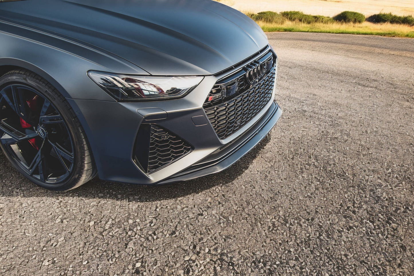 🔥Front Splitter V.3 Audi RS6 C8🔥