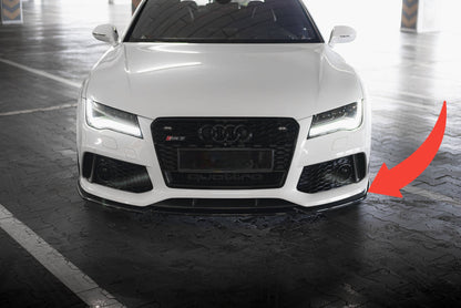 😎Splitter Anteriore V.3 Adatto Per Audi RS7 C7😎