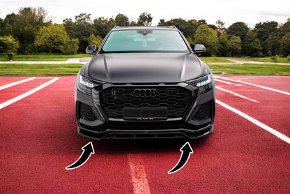⭐Splitter anteriore V.3 adatto per Audi RSQ8 Mk1⭐