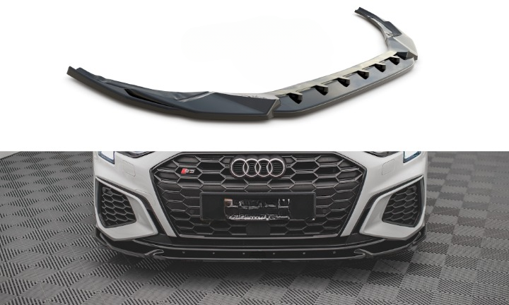 💫Splitter anteriore V.3 adatto per Audi S3 / A3 S-Line 8Y💫