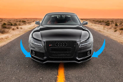 😎Front Splitter V.3 Suitable For Audi S5 / A5 S-Line 8T😎