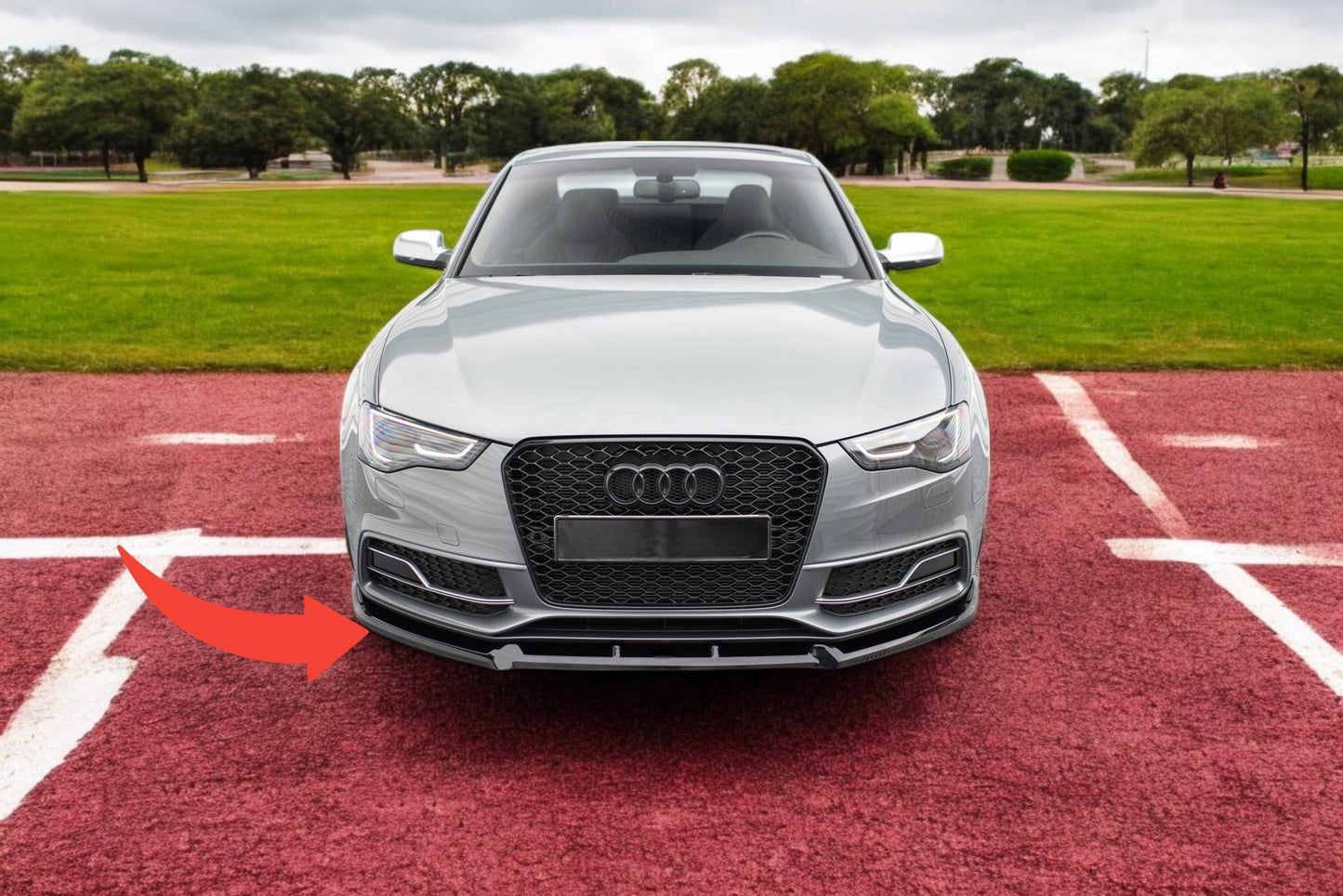 😍Splitter  V.3 Adatto Per Audi S5 / A5 S-Line Coupe / Sportback 8T Facelift😍