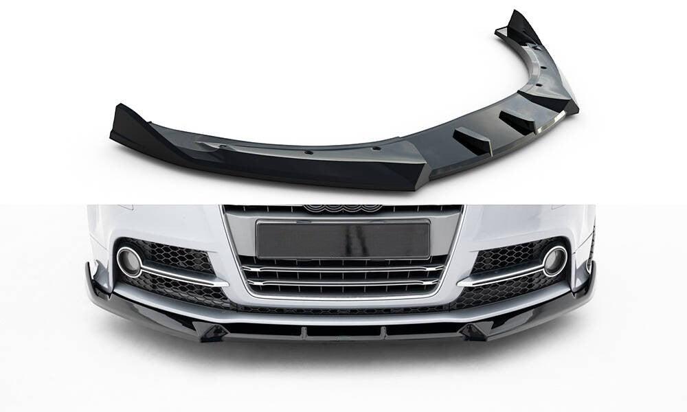 💎Splitter anteriore V.3 Adatto Per Audi TT S / TT S-Line 8J Facelift💎