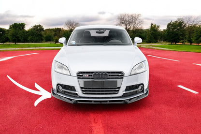 💎Splitter anteriore V.3 Adatto Per Audi TT S / TT S-Line 8J Facelift💎