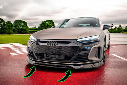 ✨Splitter anteriore V.3 adatto per  Audi e-Tron GT / RS GT Mk1✨