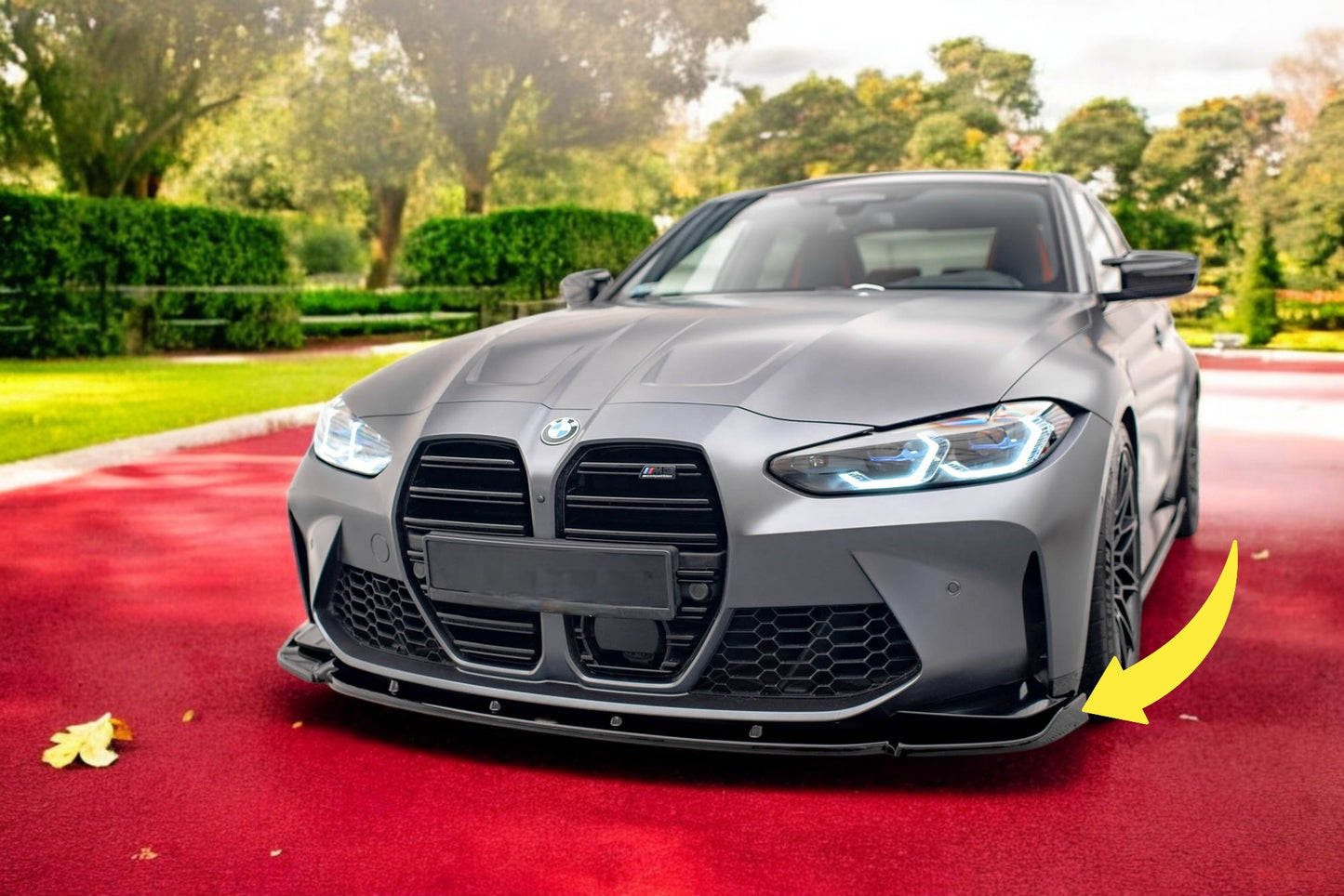 🔥Splitter Anteriore V.3 Adatto Per  BMW M3 Sedan / Touring G80 / G81🔥