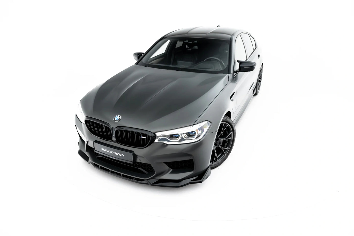 💫ART.8921 Splitter Anteriore Nero Lucido V.3 BMW M5 F90 2017-2020💫
